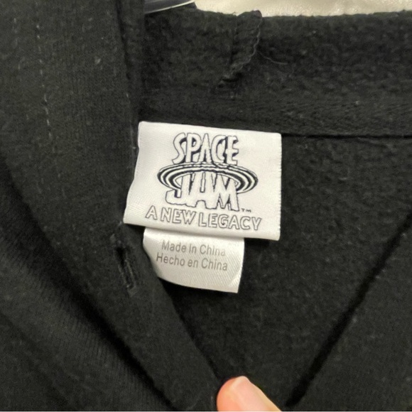 2021 Space Jam: A New Legacy Hoodie Men's Size L Tune Squad Goon Squad LeBron - Picture 5 of 7